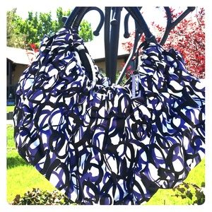 Purple Indigo Swirl Hobo